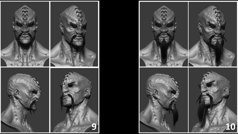Illustration for article titled The Beautiful Klingon Designs JJ Abrams Rejected for Star Trek 2